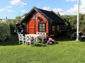 an outdoor playhouse